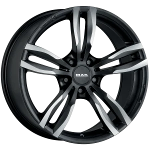 Mak Wheels – LUFT – Black – 18″x8″ 30mm – Summer Wheels – F8080LFIB30WSX